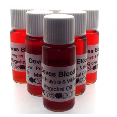 10ml Doves Blood Herbal Spell Oil Prayers and Wishes
